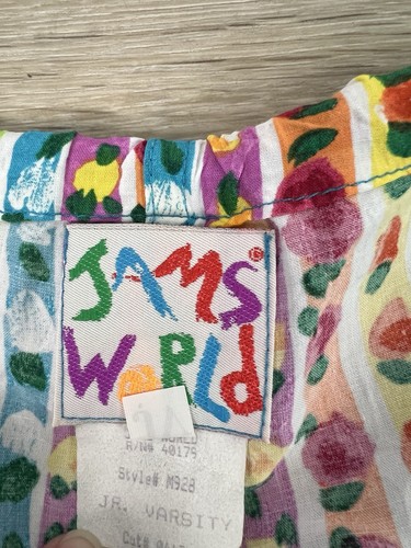 Pantaloncini Jams World donna JV coulisse culotte brillanti floreali Hawaii Aloha - Foto 3 di 7