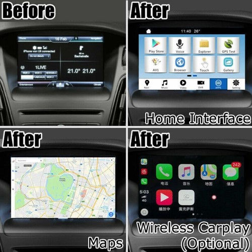 Factory SYNC 2 to SYNC 3 Upgrade Kit 3.4 Fit for Ford Sync3 APIM Module Carplay - Bild 4 von 6