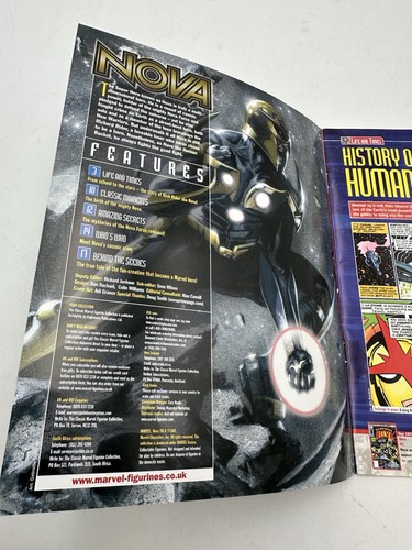 Eaglemoss #54 Nova Classic Marvel Figurine Collection MAGAZINE ONLY FREE SHIP - Picture 7 of 18
