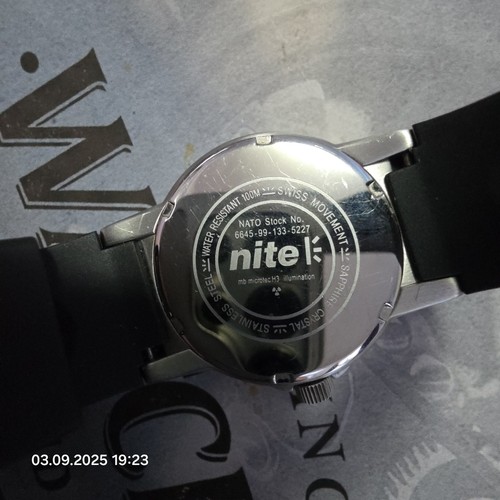 RARE Nite MX10 SAS Issued Watch | Genuine British Army NATO Stock Number NSN - Bild 3 von 19