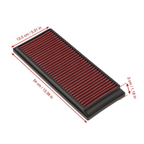 Luftfilter 33-2865 Automotor-luftfilterreiniger Sportluftfilter Für Audi A3 Gvil - Afbeelding 9 van 11