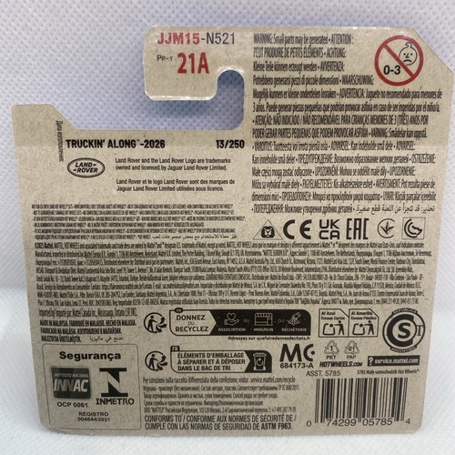 HOT WHEELS 2026 SUPER TREASURE HUNT DRIFT-ENDER LAND ROVER SHORT CARD - Picture 2 of 6