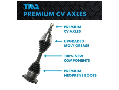 TRQ Front Right CV Axle Assembly Fits 2012-2015 Honda Civic LX EX DX SE Sedan - Picture 3 of 4