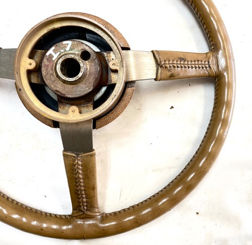 Volante Jeep XJ Cherokee YJ Wrangler bronceado cuero de fábrica ENVÍO GRATUITO - Imagen 9 de 11