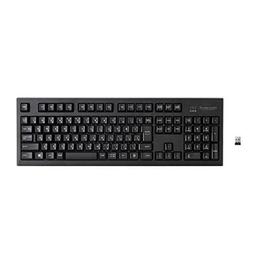 ELECOM Premium Tastatur Drahtlos Membran 10 Millionen Mal Hohe Haltbarkeit F/S - Bild 1 von 7