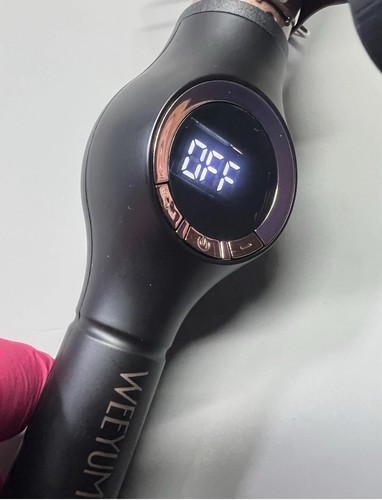 Hair Curling Wand Tongs 25mm Curler Big Extra Long Barrel With Digital Display - Picture 16 of 17