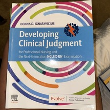Developing Clinical Judgement For Professional Nursing And NCLEX-RN Examination
