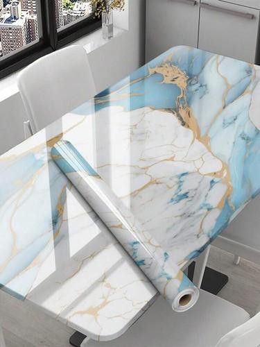 Küche Fliesen Rolle Aufkleber selbstklebend Bad Marmor Aufkleber Wanddeko - Bild 19 von 36