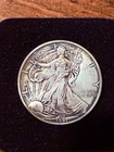 1997 Silver American Eagle – 1 oz .999 BU Toned w/ Case – Uncirculated