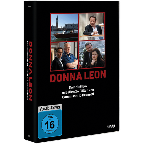 Donna Leon: Commissario Brunetti - Komplettbox (26 Filme) [13 DVDs] Hildega ... - Bild 1 von 5