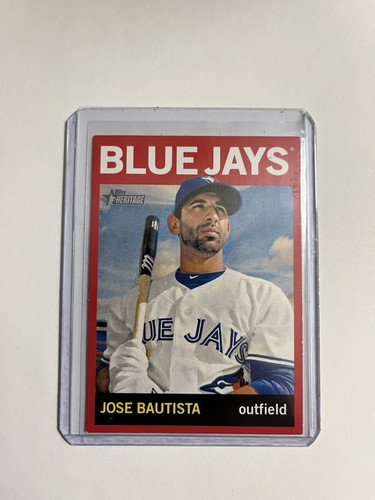 2013 Topps Heritage Red Jose Bautista