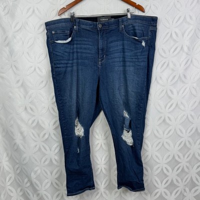 Torrid Crop Sky High Skinny Premium Stretch High-Rise Jean Size 26