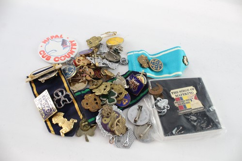 Girl Guides & Pfadfinder Pin Anstecker / Anstecknadeln inkl. Vintage Emaille etc Restposten
