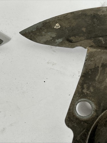 OEM 1969 Chevrolet Camaro Factory GM Disc Brake Backing Plates Dust Shields - Picture 9 of 16