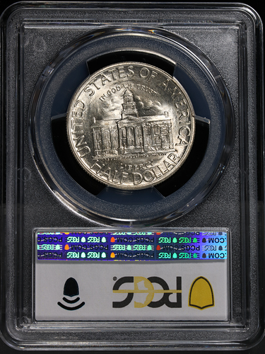 1946 Iowa Commem Half Dollar PCGS MS67 Superb Eye Appeal Strong Strike - Picture 4 of 4