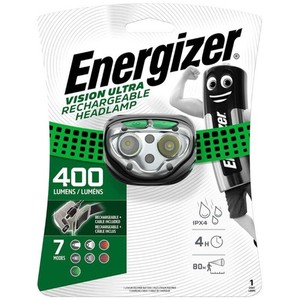Energizer Vision Ultra HD LED Stirnlampe Akkubetrieben 400lm E301528200
