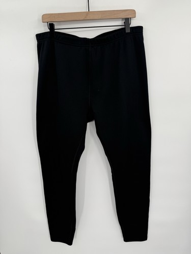 Patagonia Polartec Power Dry Fleece Base Layer Black Pants Size XL - Picture 2 of 5