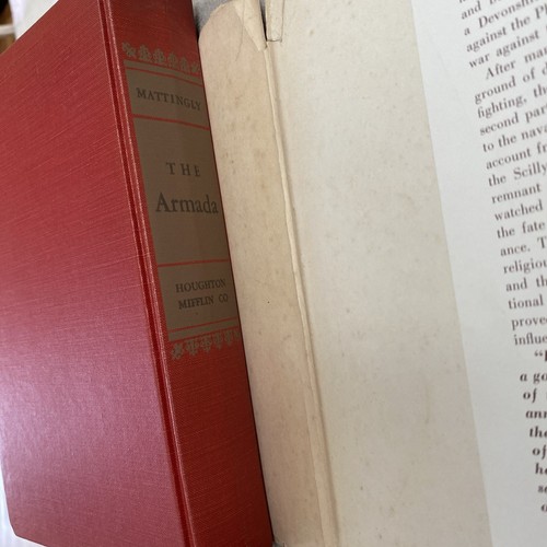 The Armada By Garrett Mattingly c 1959 1st Edition Map Illustrations HC DJ - Imagen 11 de 12