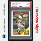 1988 O-PEE-CHEE #255 KEN GRIFFEY PSA 8