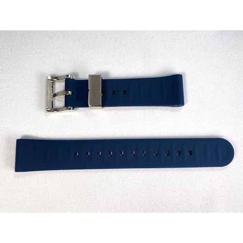 Seiko Prospex Genuine Silicone Band Strap Color Blue 20mm R03T011J0 New - Picture 3 of 7
