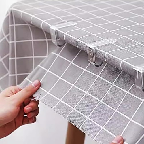 36PCS Transparent Clear Tablecloth Clips, Plastic Table Cloth - Bild 5 von 6
