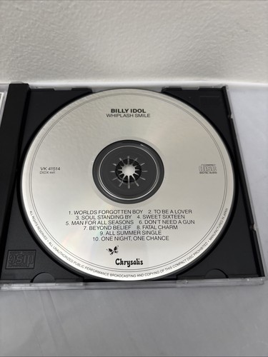 Billy Idol - Whiplash Smile (1986 CD West Germany) EX/NM - Picture 4 of 6
