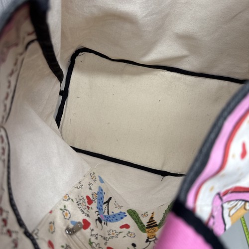 Bolso de Mano Brighton Love Bug Lona Gráfico Floral Bug Corazón Margarita Bohemio Hippie - Imagen 11 de 20