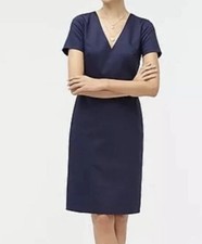 J. Crew Cap Sleeve V-neck Dress 8