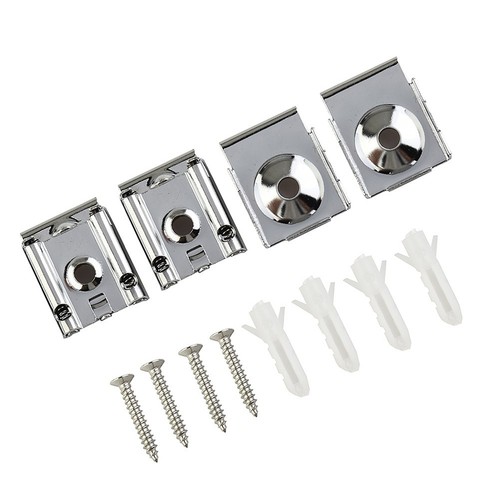 Convenient Isolating Office Glass Spring Loaded Clips Ridged Clips 4-6mm Range - Zdjęcie 8 z 12