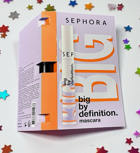 Sephora Big By Definition Wimperntusche Ultra Schwarz 0,06 Oz. Reisegröße Neu & Gekrempelt V5 - Bild 4 von 7