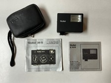 Rollie E 15 B Flash For Rollei 35 Camera 35 S w/case and manuals
