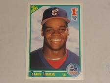 1990 Score Baseball #663 Frank Thomas Rookie RC