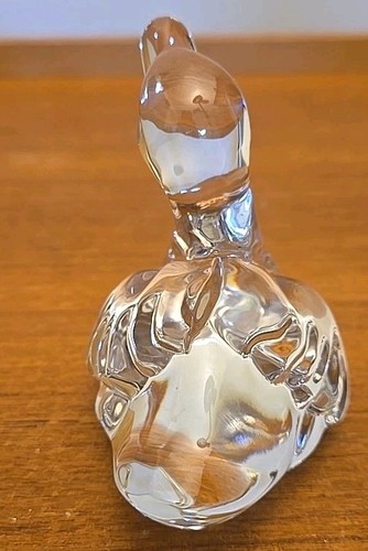 Waterford Crystal Baby Swan 3" Tall Etched Mark - Picture 7 of 15