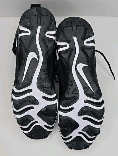 Botines de fútbol Nike Force Savage 2 Shark W para hombre 11 anchos negros blancos BV0151-001 - Imagen 7 de 7