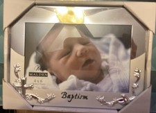 Baby's Baptism Photo Frame 4X6 Special Keepsake