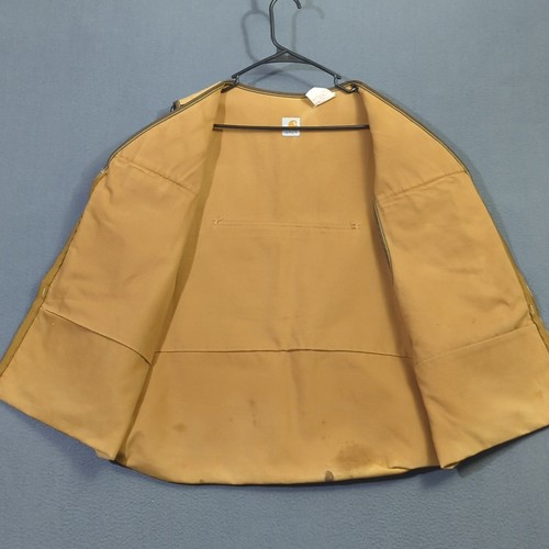 Carhartt VTG Vest Men's XL Brown Hunting Game Bag Canvas Shooting Union Made USA - Picture 12 of 20