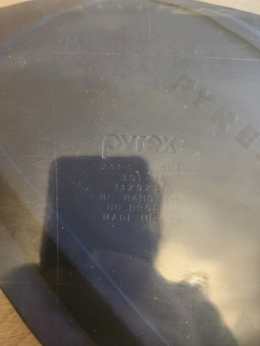 Pyrex Portables 3 Piece 13 X 9 Blue cover 3QT Food Carrier - Picture 9 of 9