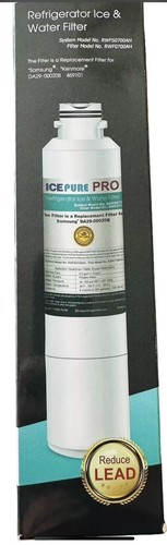 ICEPURE Pro RWF0700AH Replacement Water Filter Samsung Kenmore Replacement New - Picture 1 of 2
