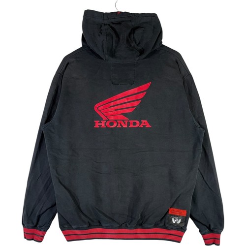 Vintage Honda Racing Zip-Up Hoodie Large - Picture 5 of 7