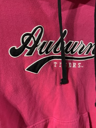 Stadium Vanity Woman’s Size XL Auburn Tigers Pink Sweatshirt Hoodie - Picture 5 of 10