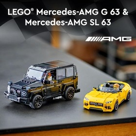 LEGO Speed Champions Mercedes-AMG G 63 & SL 63 Building Set 76924 🎁Kids Gift