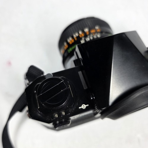 Corpo fotocamera vintage Canon F1 35 mm e FD 50 mm 1,8 e 28 mm 3,5 S.C. Obiettivo con scatola! - Foto 14 di 24
