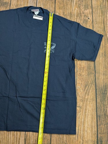 Vtg NOS New 2002 Mr Ducks Maryland Duck T Shirt Navy Blue Size Large M.R. NWT - Picture 8 of 8