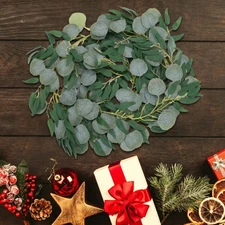 Simulated Vine Rattan Artificial Eucalyptus Leaves Vines Hanging Willow Twigs