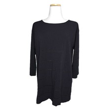 MaxMara Studio Midnight Blue Stripe Knit Top 66 125613749