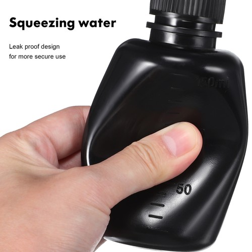 3 Stück leere Kunststoff Waschflasche Squeeze Wasserflaschen Kinder Reise Peitsche - Bild 6 von 11