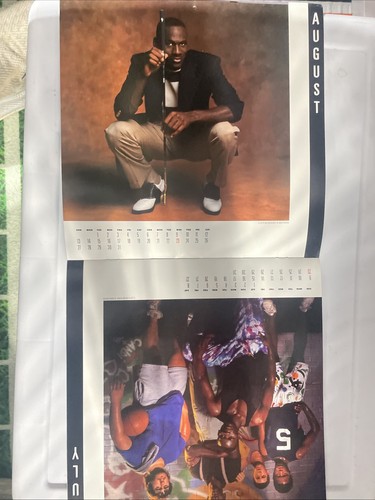 1989 Michael Jordan Calendario Bigsby Kruthers Nike Zapatos Chicago Bulls DE COLECCIÓN - Imagen 7 de 9