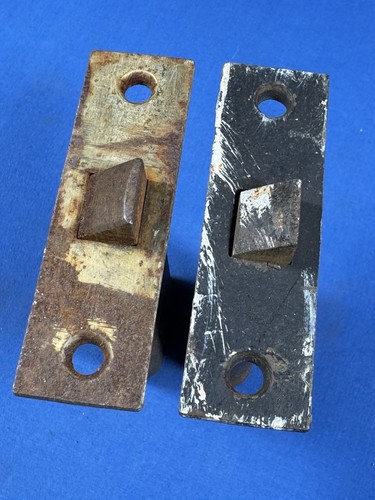 2 Corbin um 1930 Bildschirm oder Innentür Einsteckbeschläge, Spindel getestet!!! - Bild 10 von 15