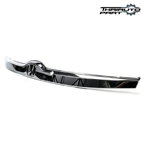 Tailgate Rear Chrome Garnish Panel Guard Honda Jazz Hatchback GK 14-18 - Picture 6 of 8