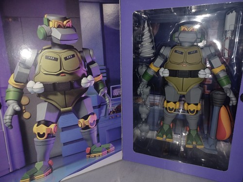 NECA SIGILLATO ESCLUSIVO TMNT THE MAYYY METALHEAD ACTION FIGURE NUOVO! SIGILLATO - Foto 2 di 8
